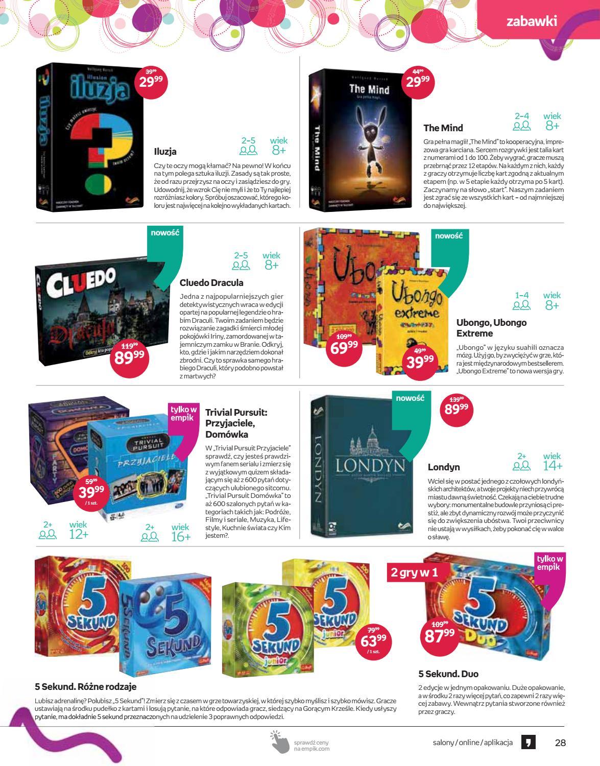 Gazetka promocyjna empik str. 28