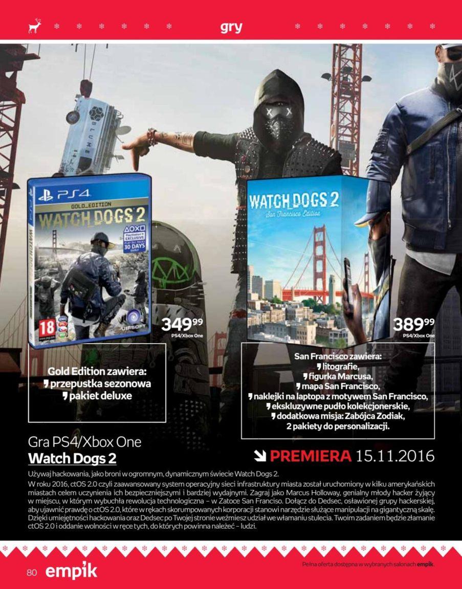 Gazetka promocyjna empik str. 80