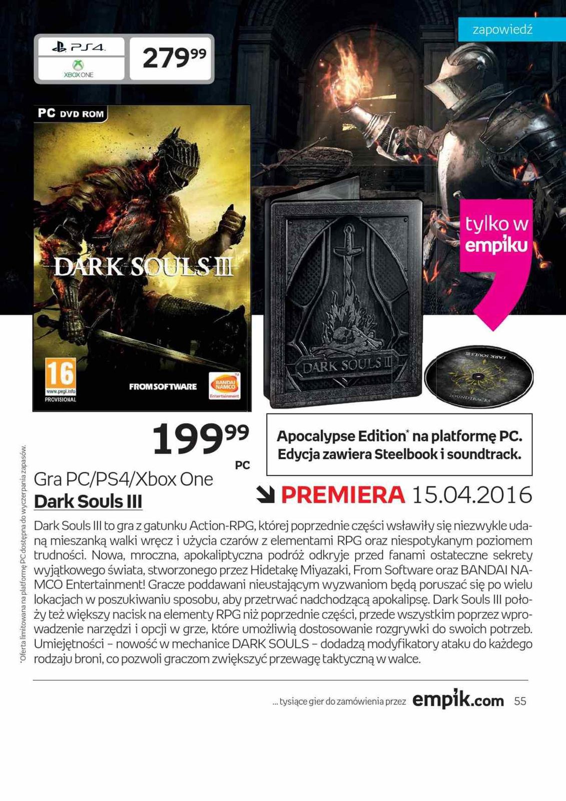 Gazetka promocyjna empik str. 55