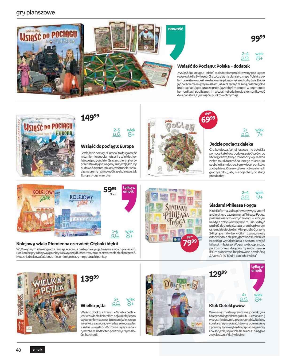 Gazetka promocyjna empik str. 48