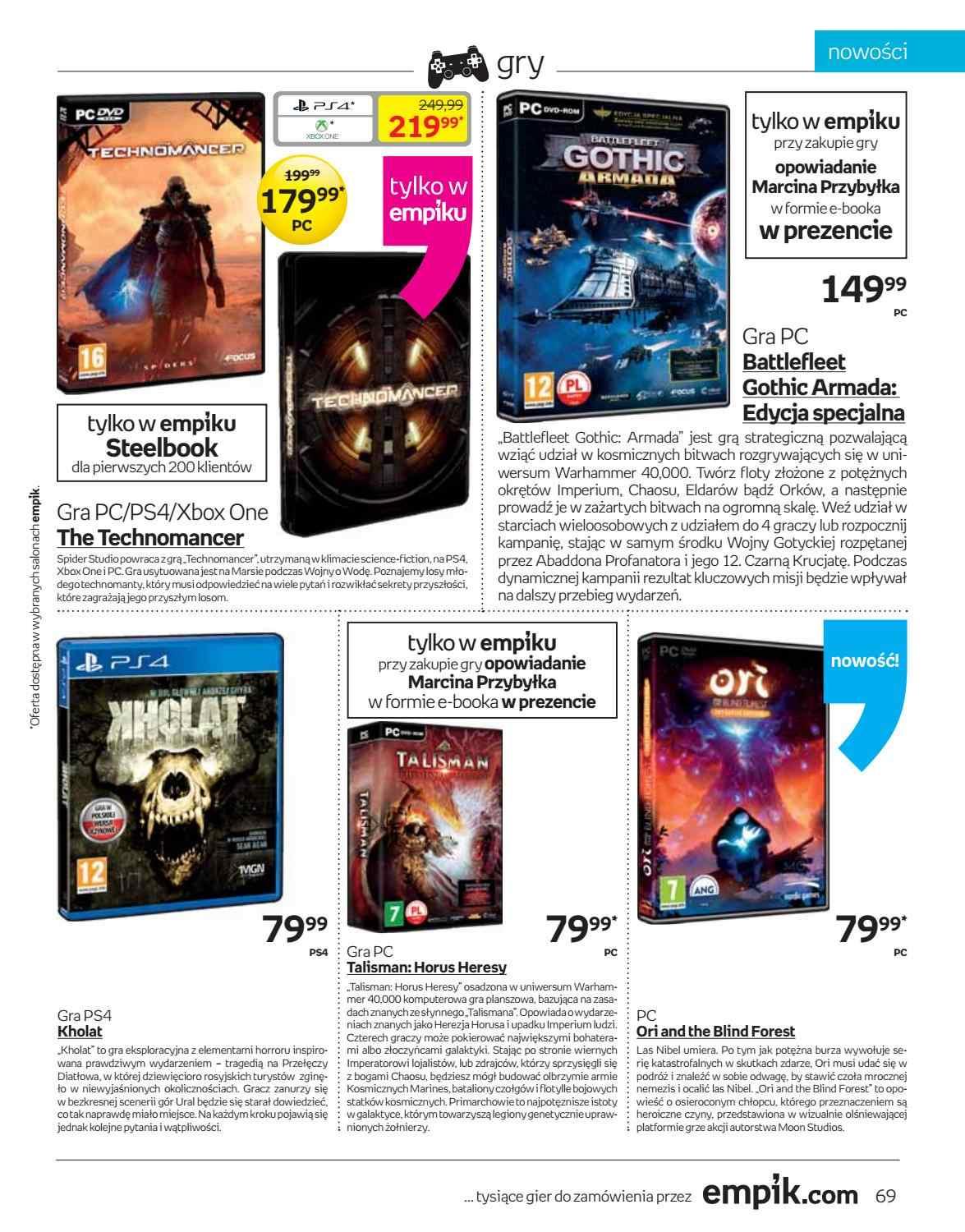 Gazetka promocyjna empik str. 69