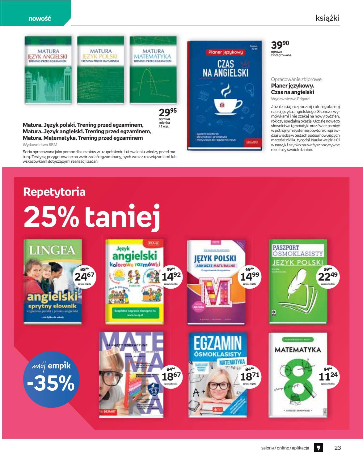 Gazetka promocyjna empik str. 23