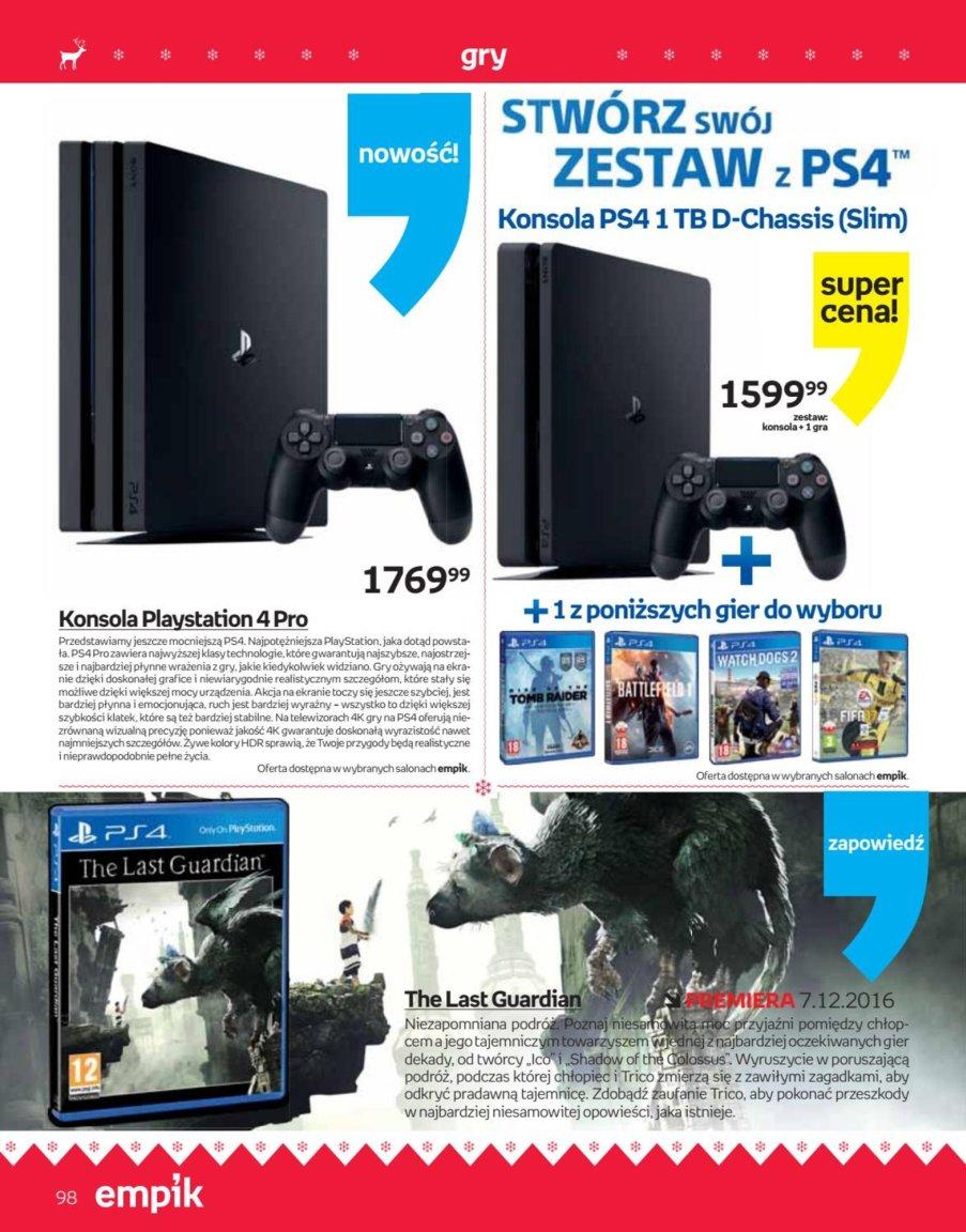 Gazetka promocyjna empik str. 98