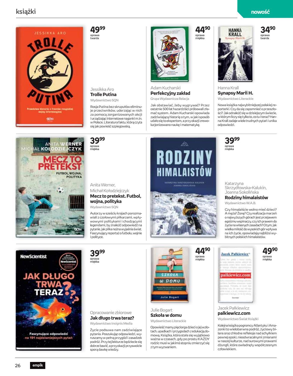 Gazetka promocyjna empik str. 26