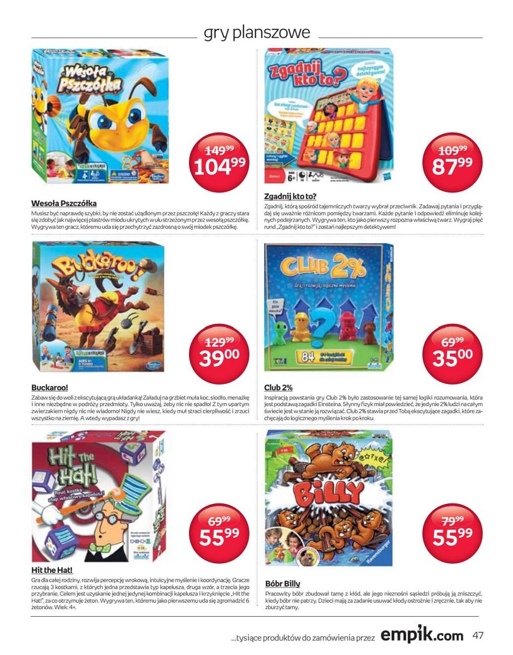 Gazetka promocyjna empik str. 47