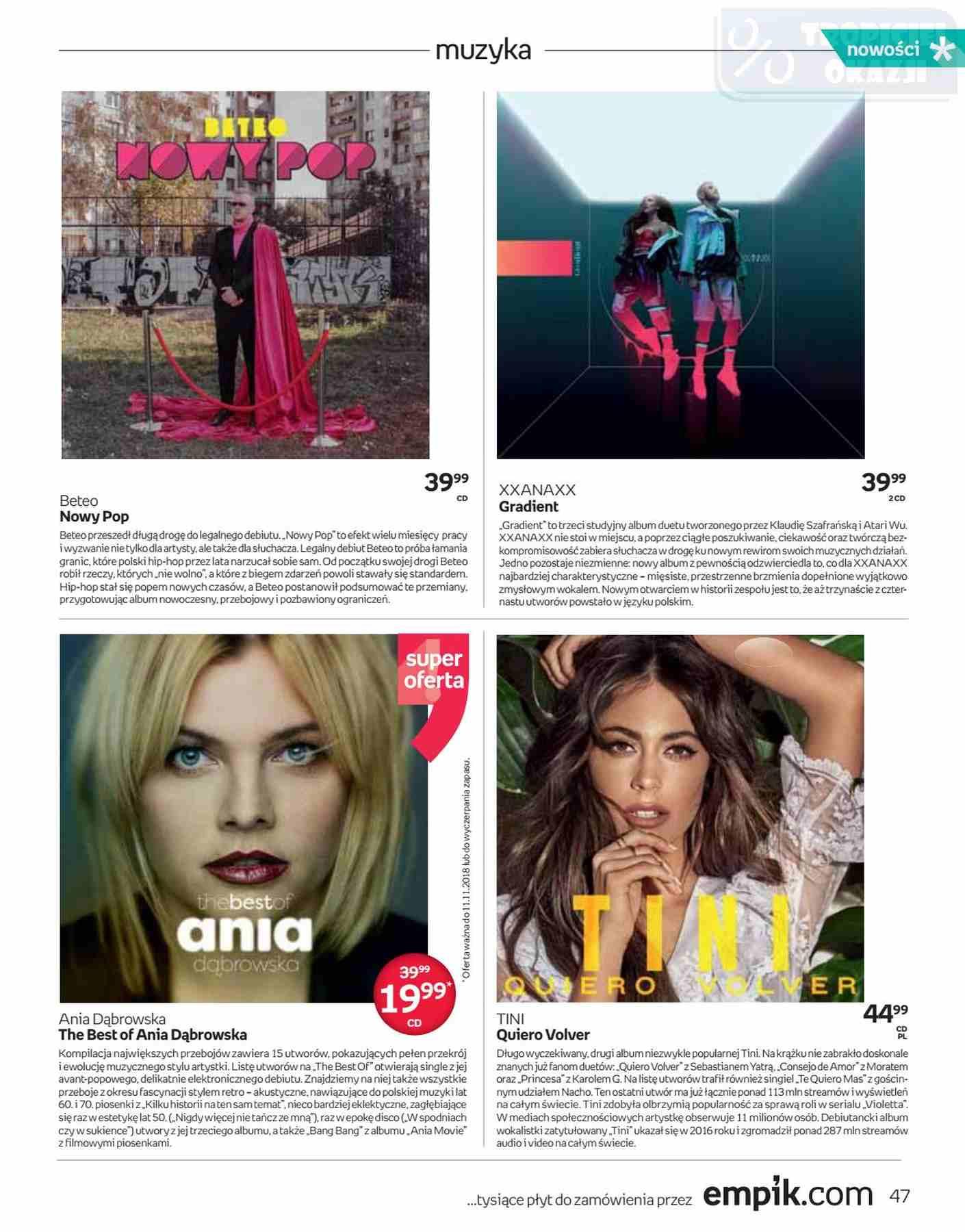 Gazetka promocyjna empik str. 47