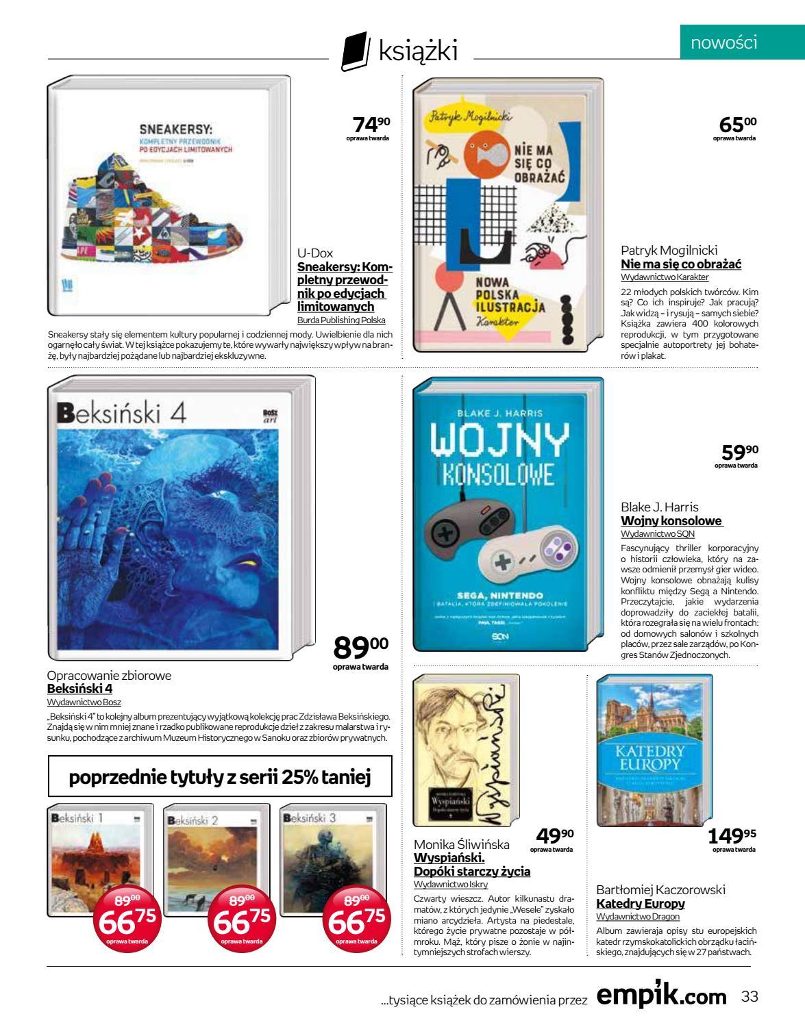 Gazetka promocyjna empik str. 33