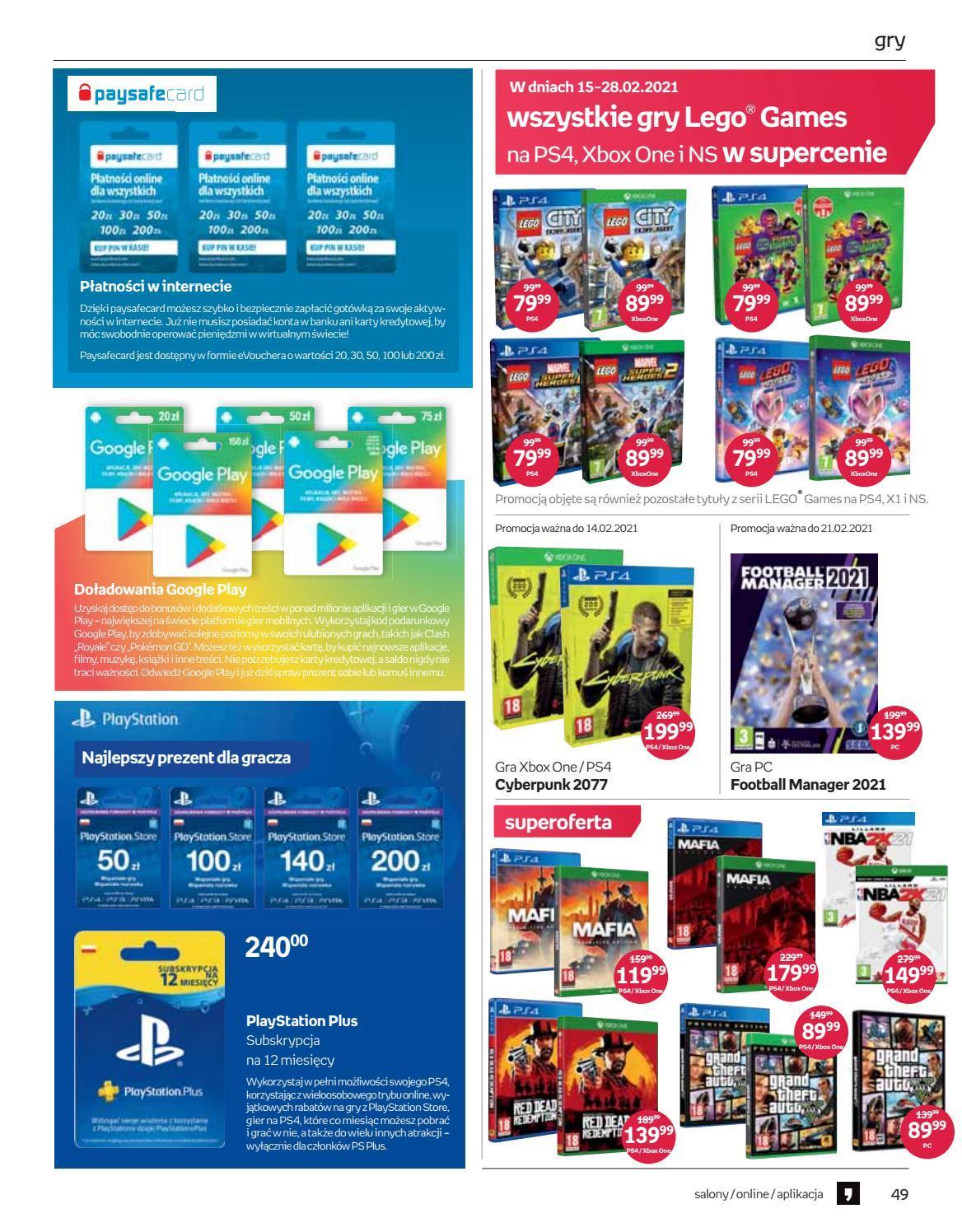 Gazetka promocyjna empik str. 49