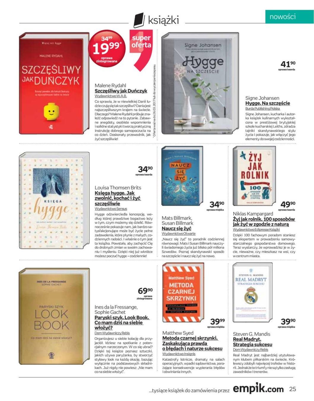 Gazetka promocyjna empik str. 25