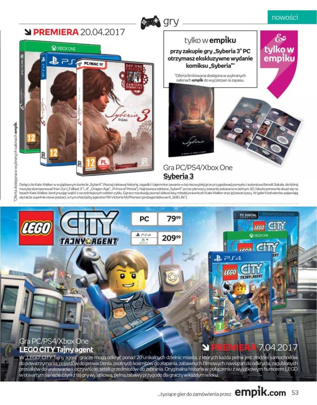 Gazetka promocyjna empik str. 53