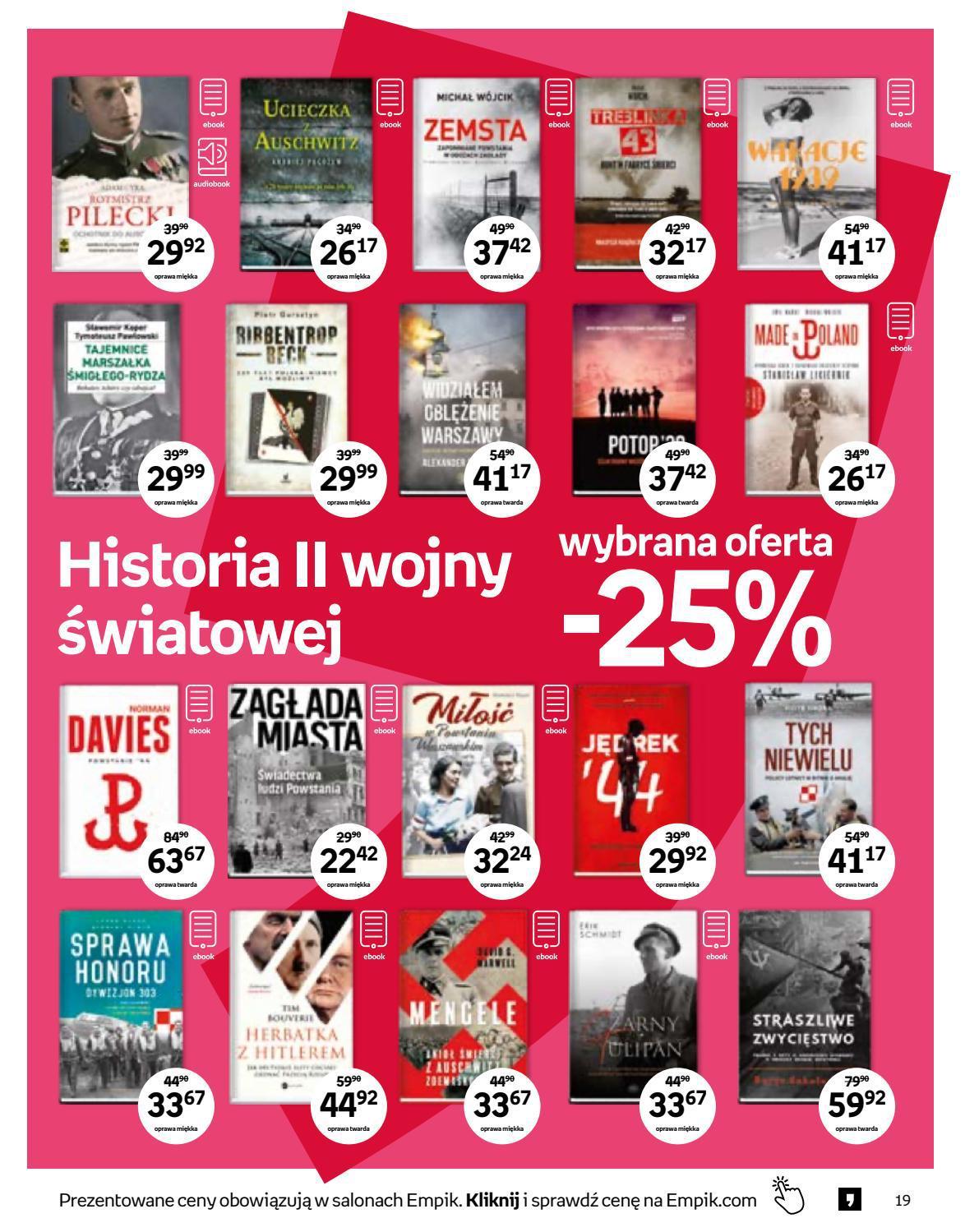 Gazetka promocyjna empik str. 19