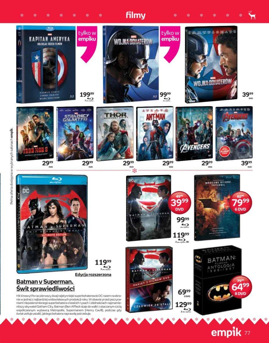 Gazetka promocyjna empik str. 77