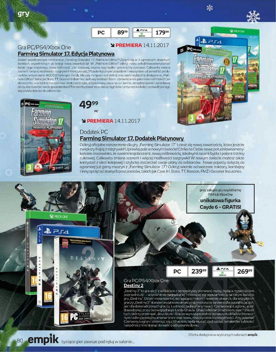 Gazetka promocyjna empik str. 80