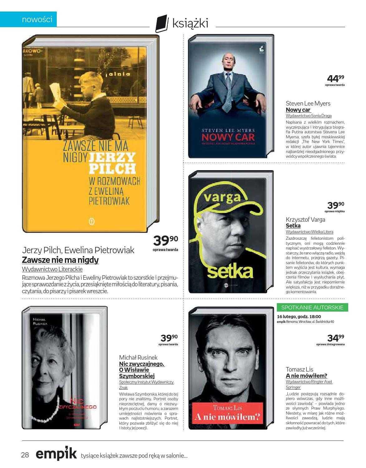 Gazetka promocyjna empik str. 28