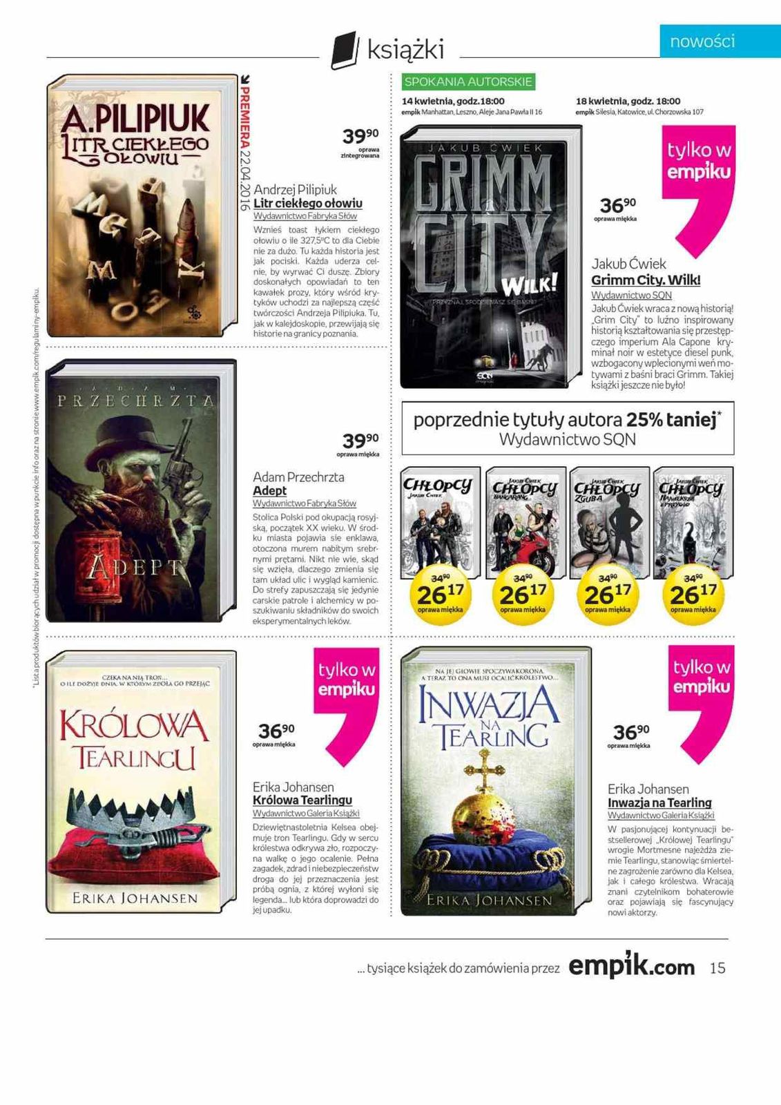 Gazetka promocyjna empik str. 15