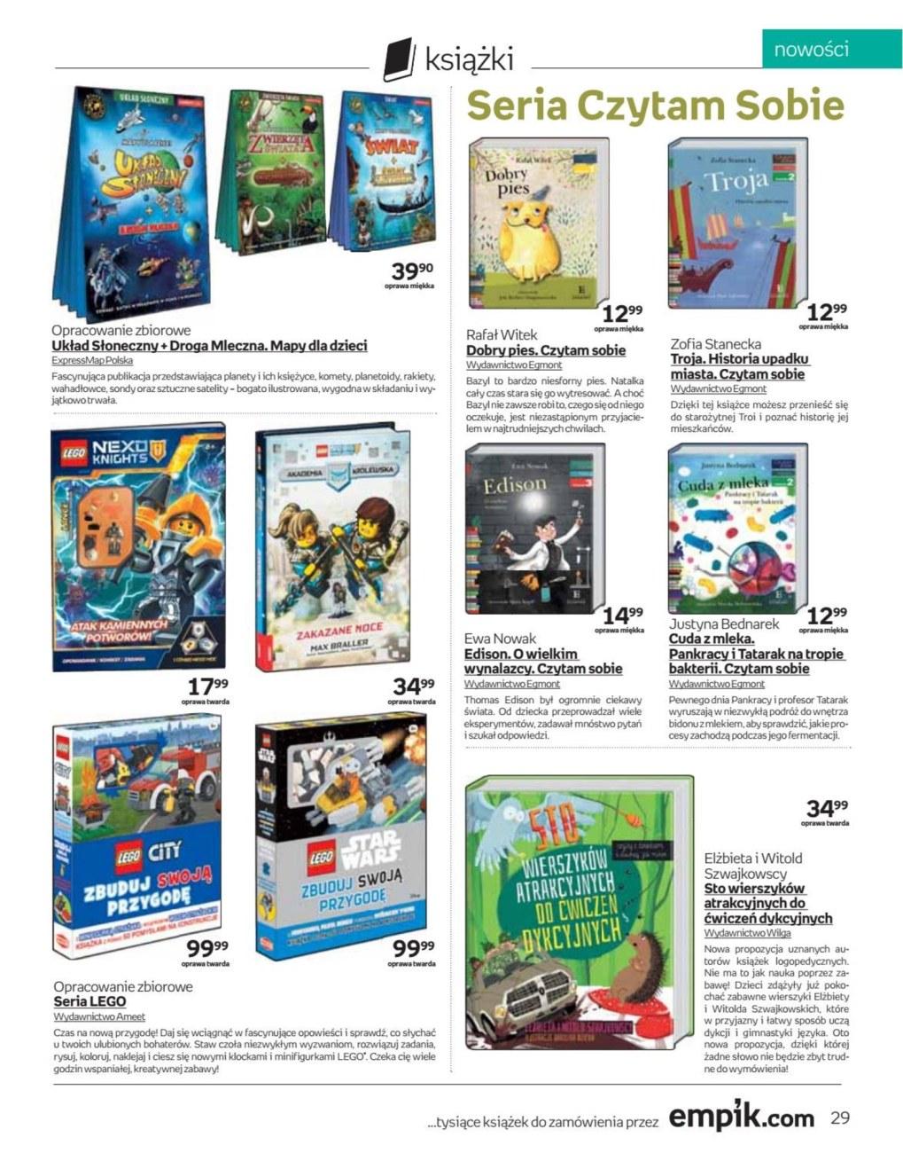 Gazetka promocyjna empik str. 29