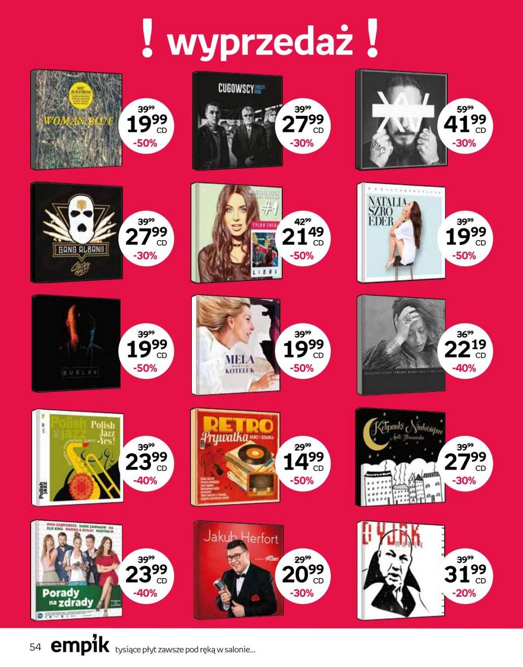 Gazetka promocyjna empik str. 54
