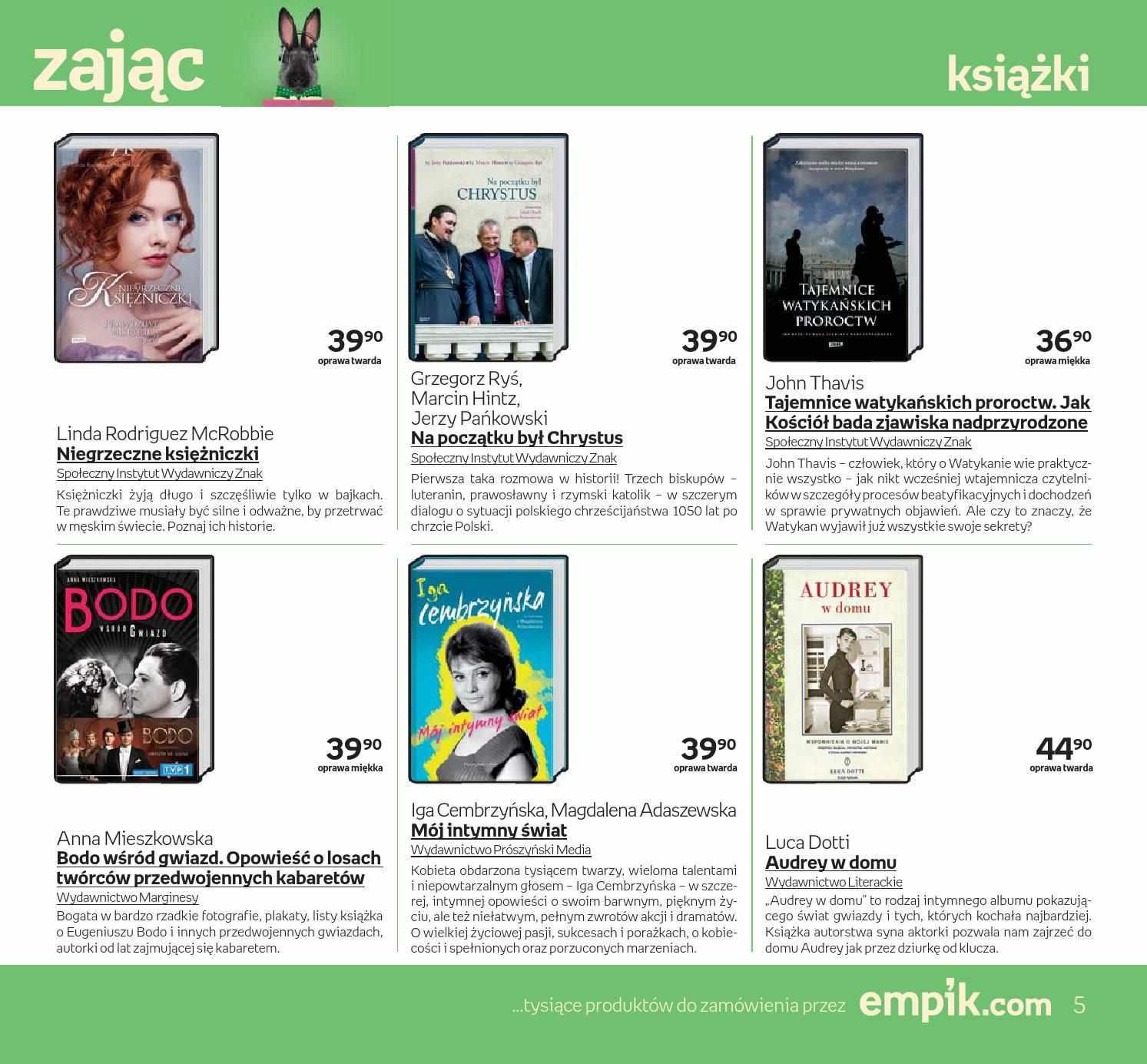 Gazetka promocyjna empik str. 5