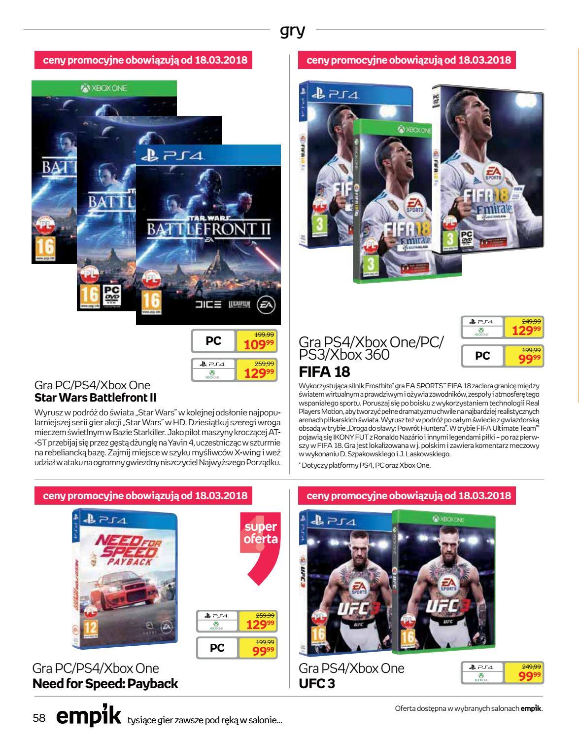 Gazetka promocyjna empik str. 58