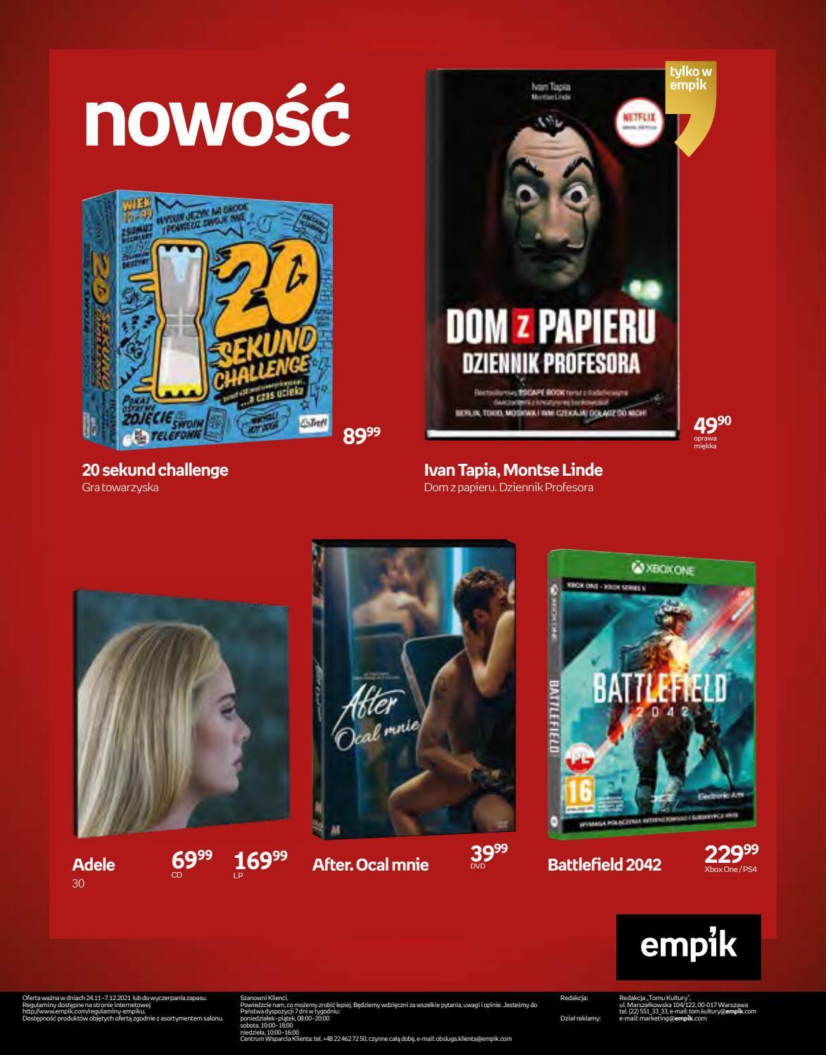 Gazetka promocyjna empik str. 158