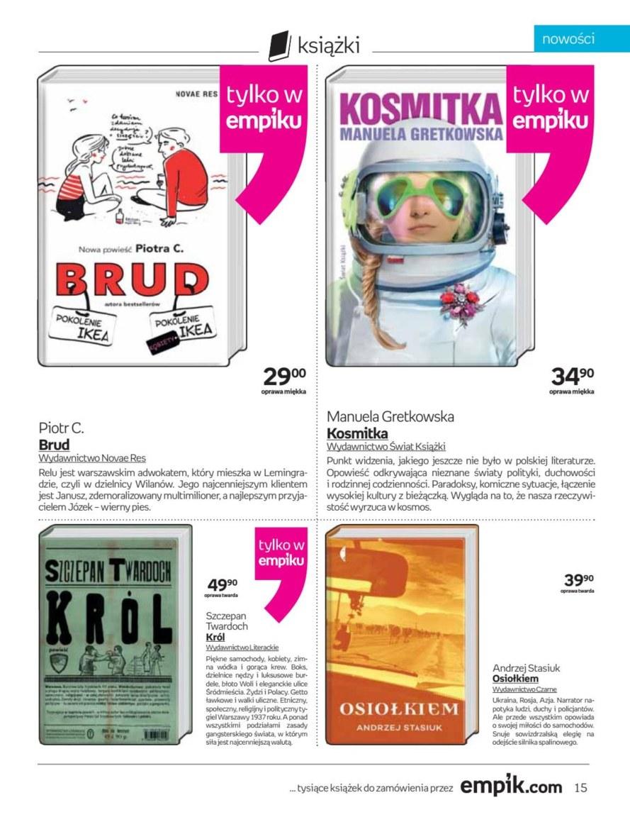 Gazetka promocyjna empik str. 15