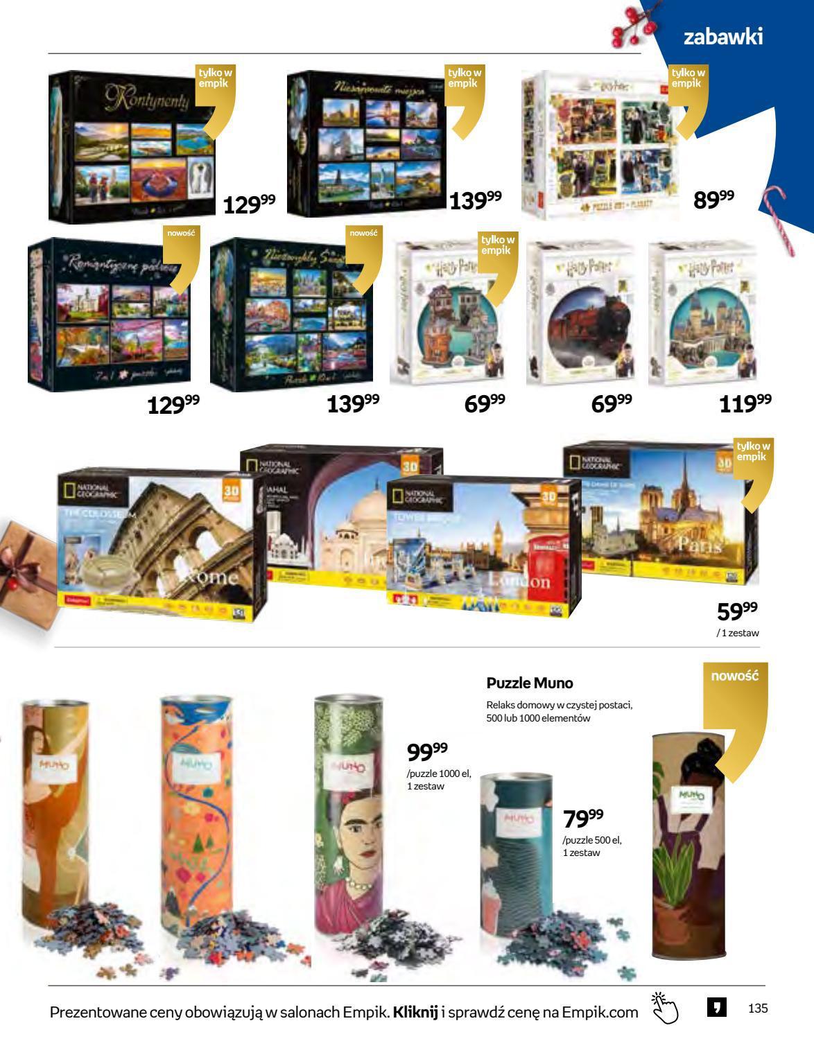 Gazetka promocyjna empik str. 135