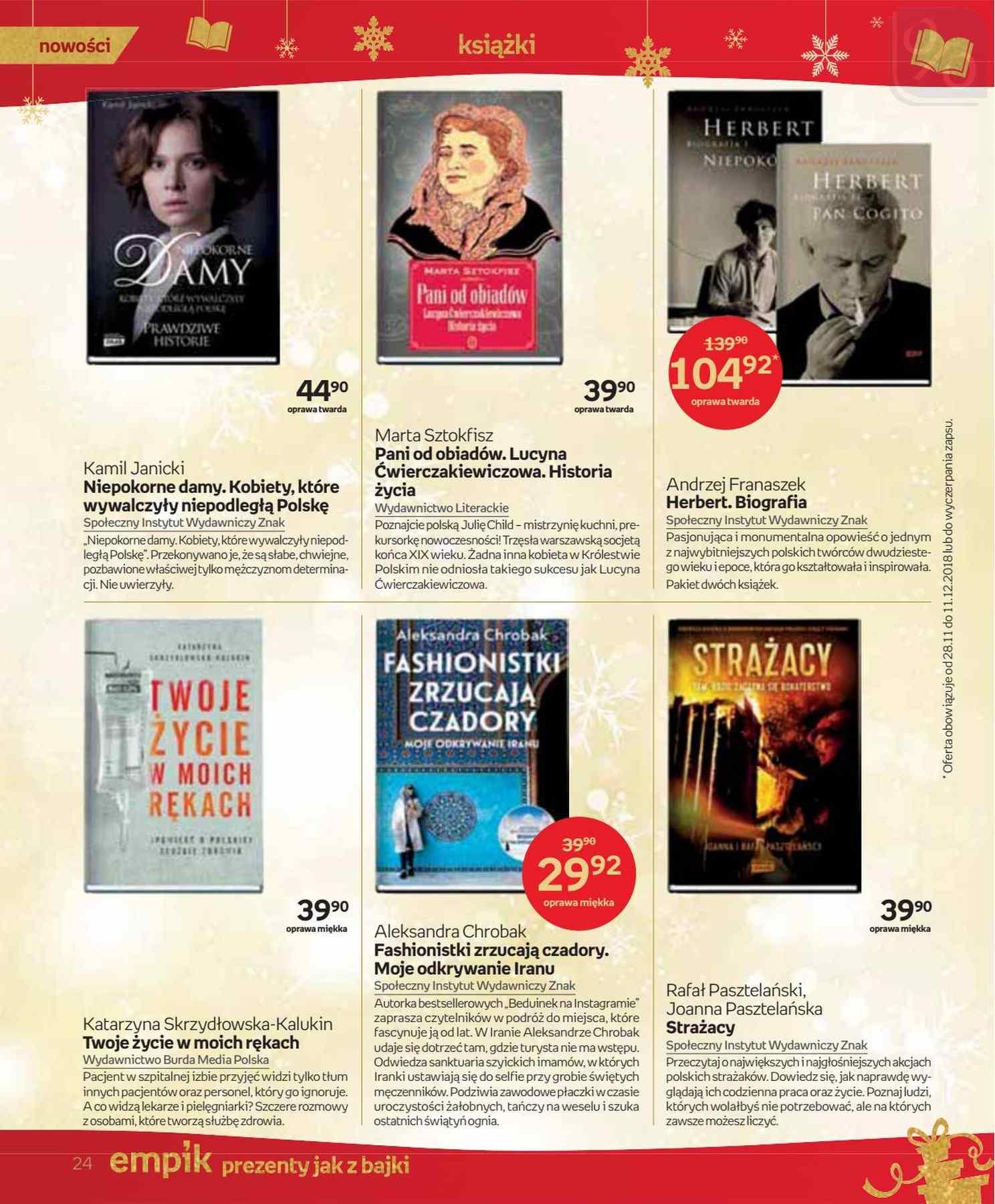 Gazetka promocyjna empik str. 24