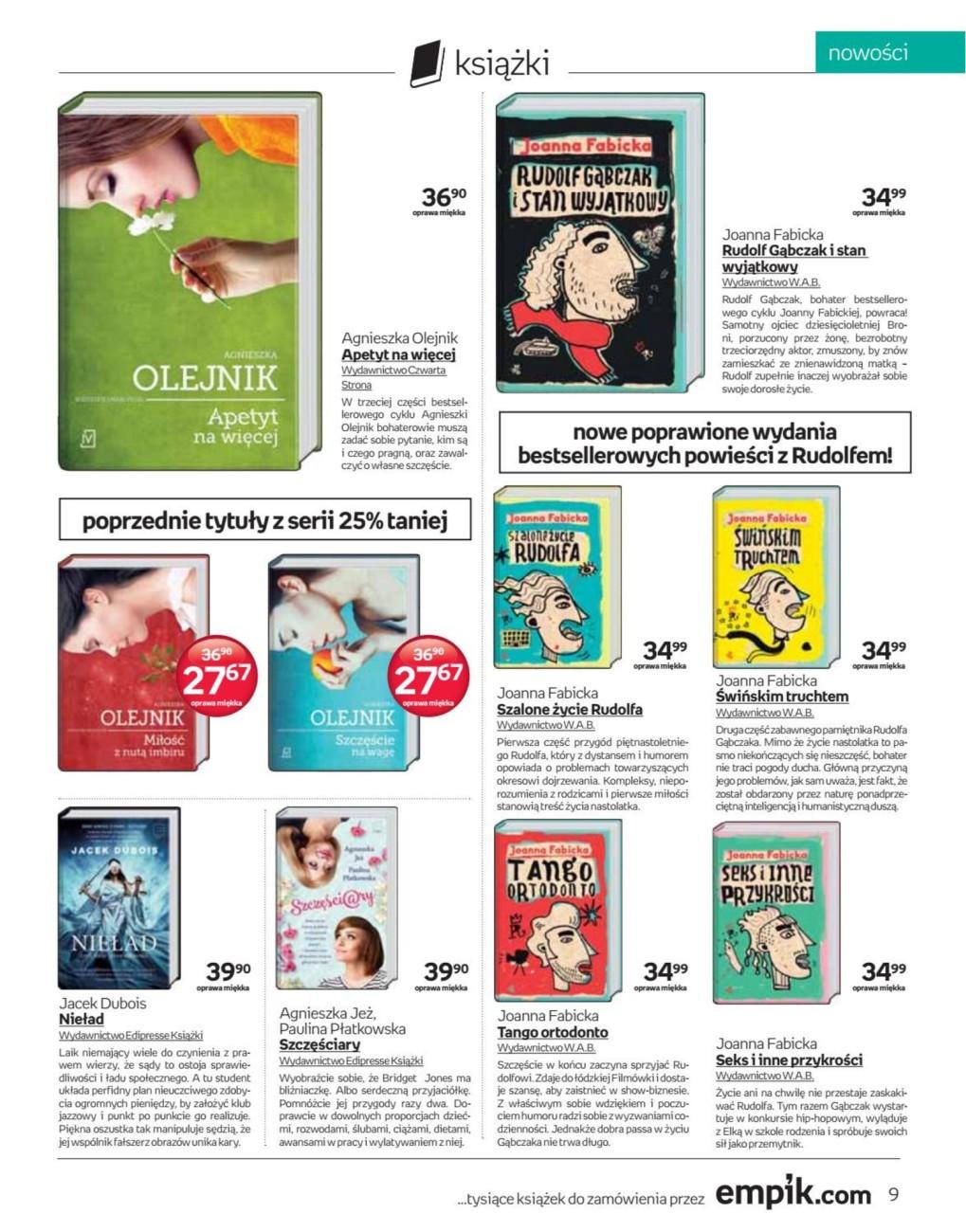 Gazetka promocyjna empik str. 9