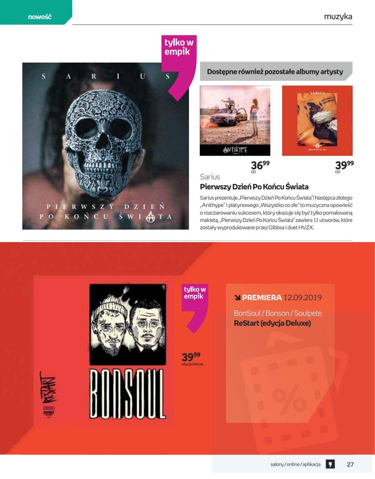 Gazetka promocyjna empik str. 27