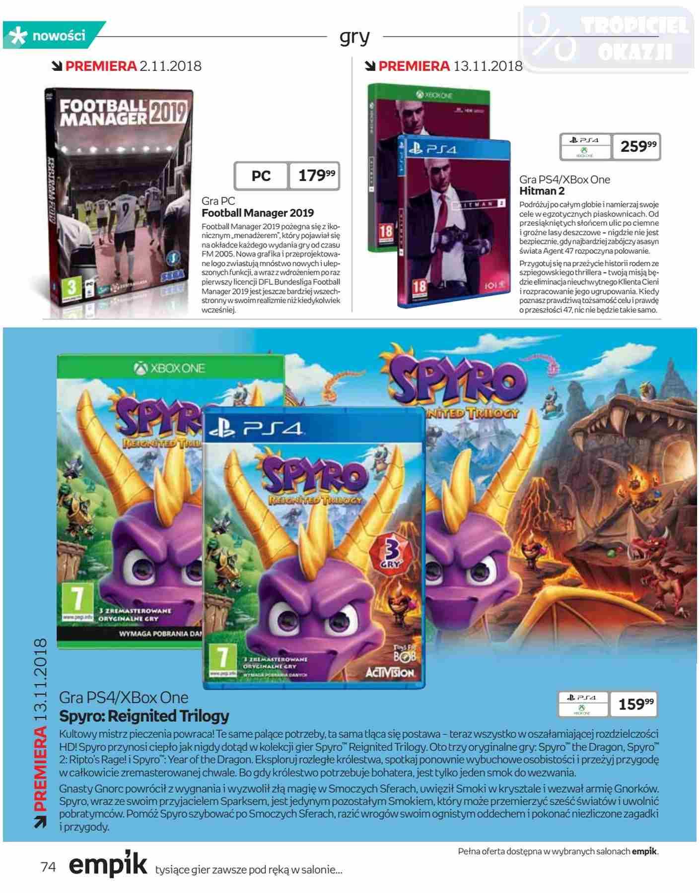 Gazetka promocyjna empik str. 74
