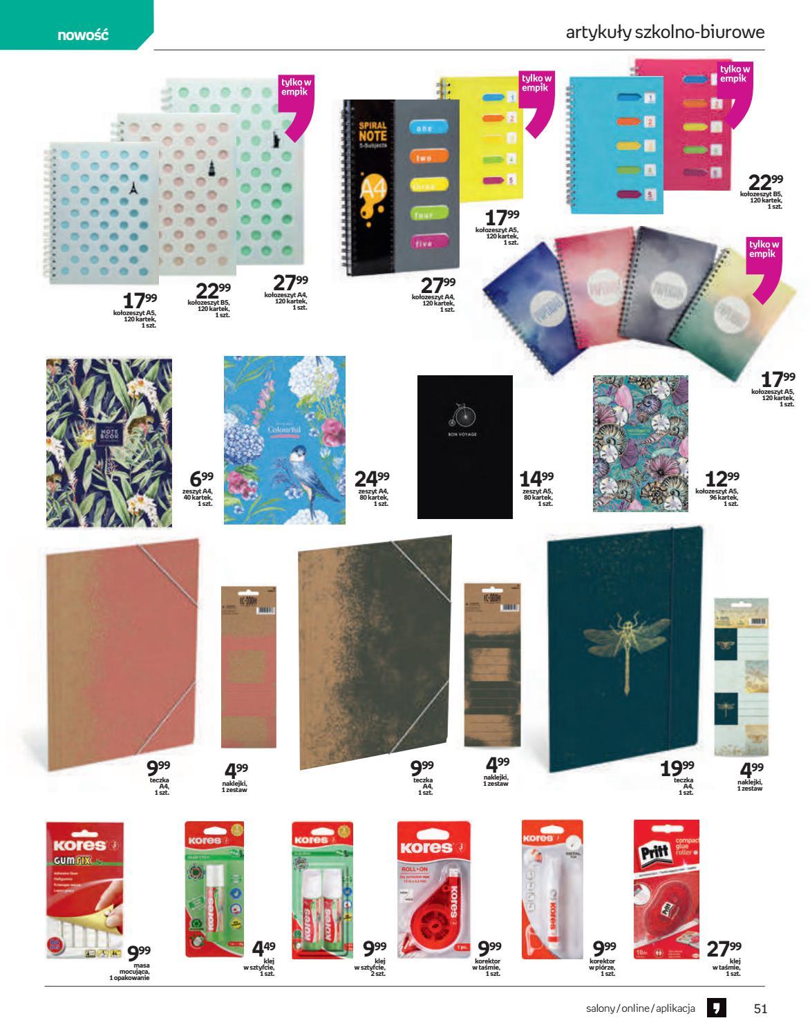 Gazetka promocyjna empik str. 51