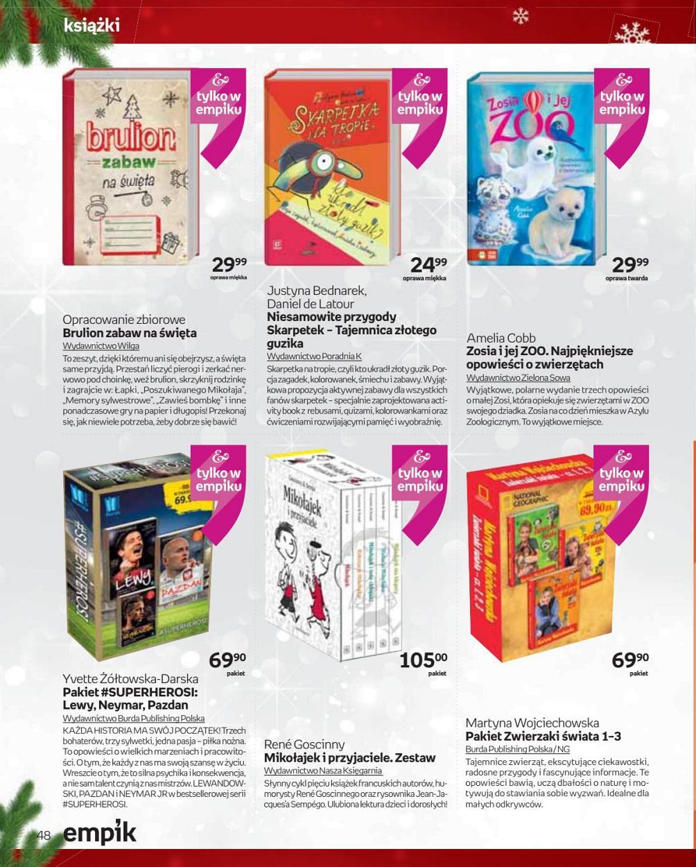 Gazetka promocyjna empik str. 48