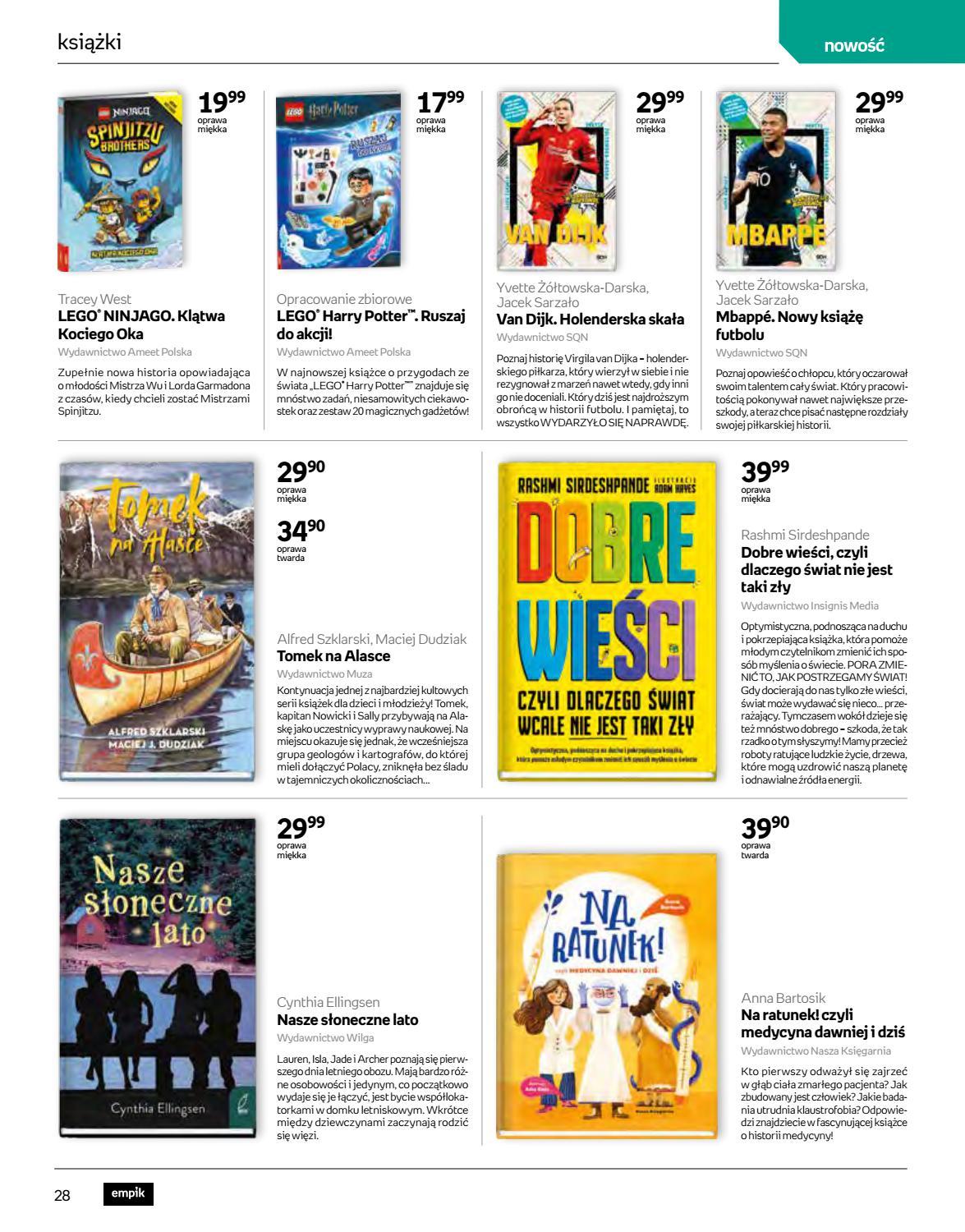 Gazetka promocyjna empik str. 28