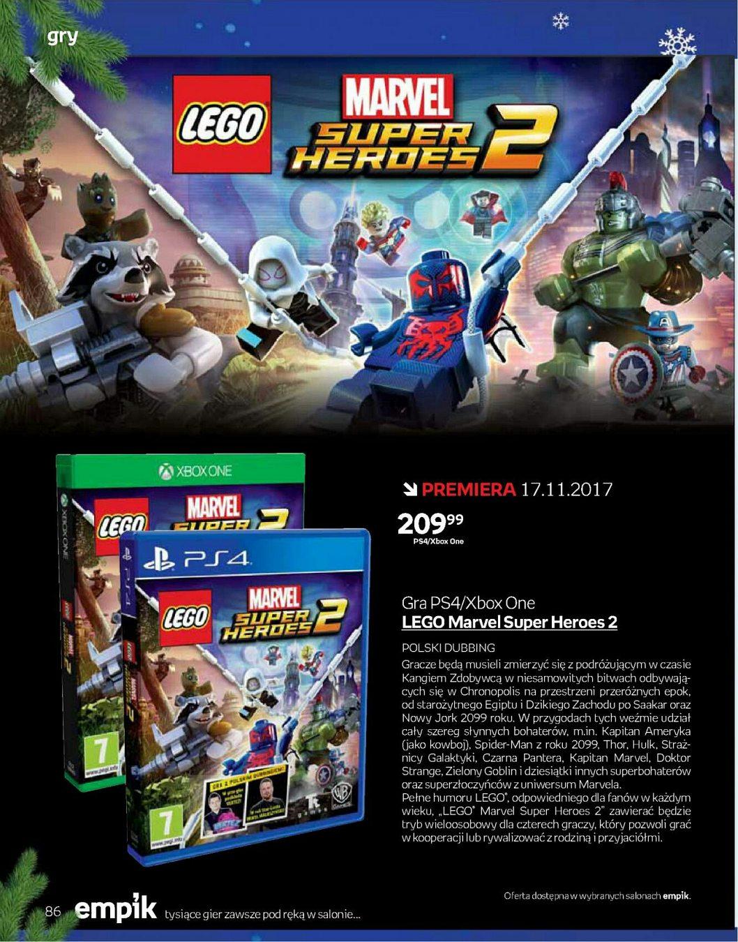 Gazetka promocyjna empik str. 86