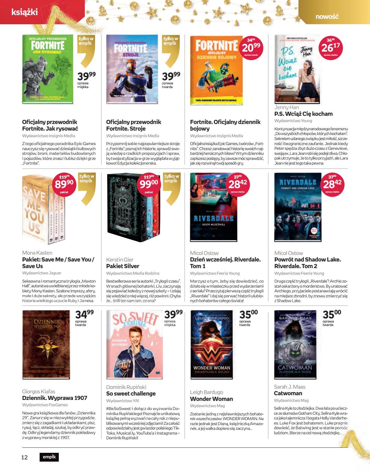 Gazetka promocyjna empik str. 12