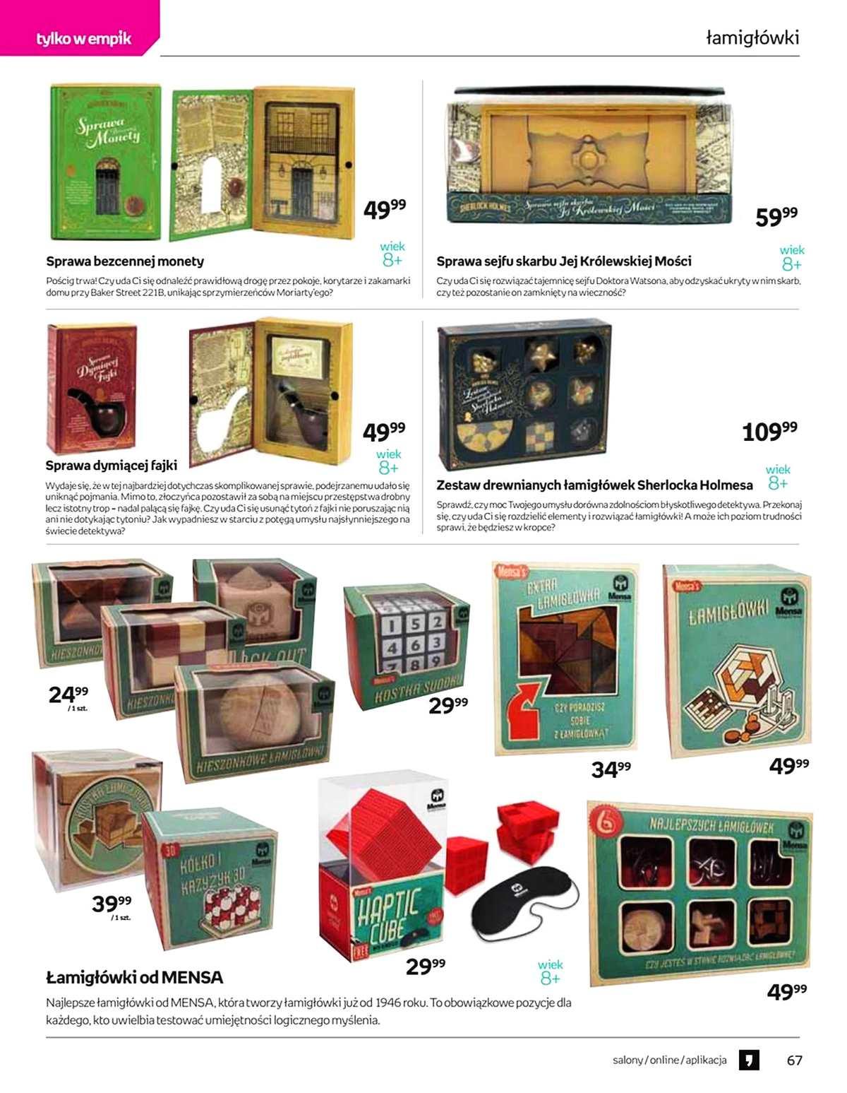 Gazetka promocyjna empik str. 67