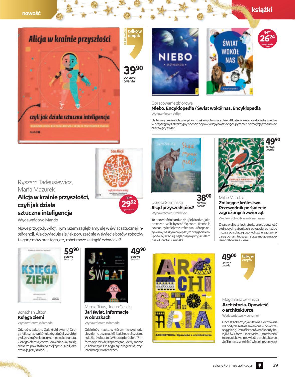 Gazetka promocyjna empik str. 39