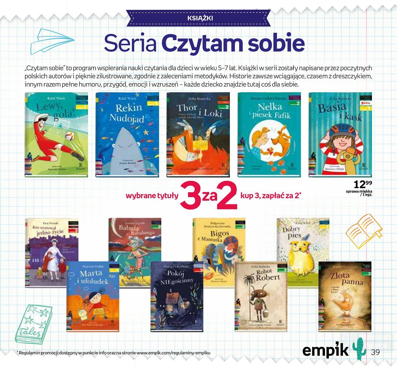 Gazetka promocyjna empik str. 39