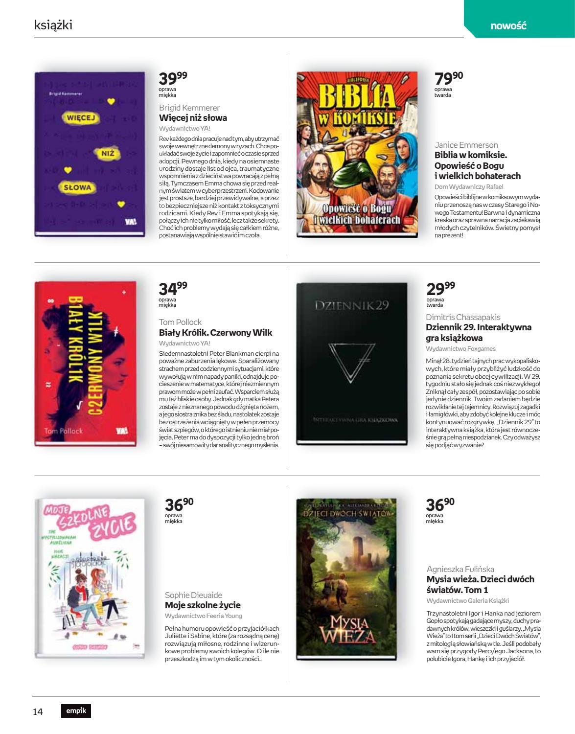Gazetka promocyjna empik str. 14