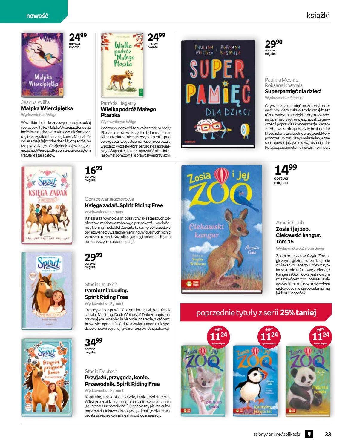 Gazetka promocyjna empik str. 33