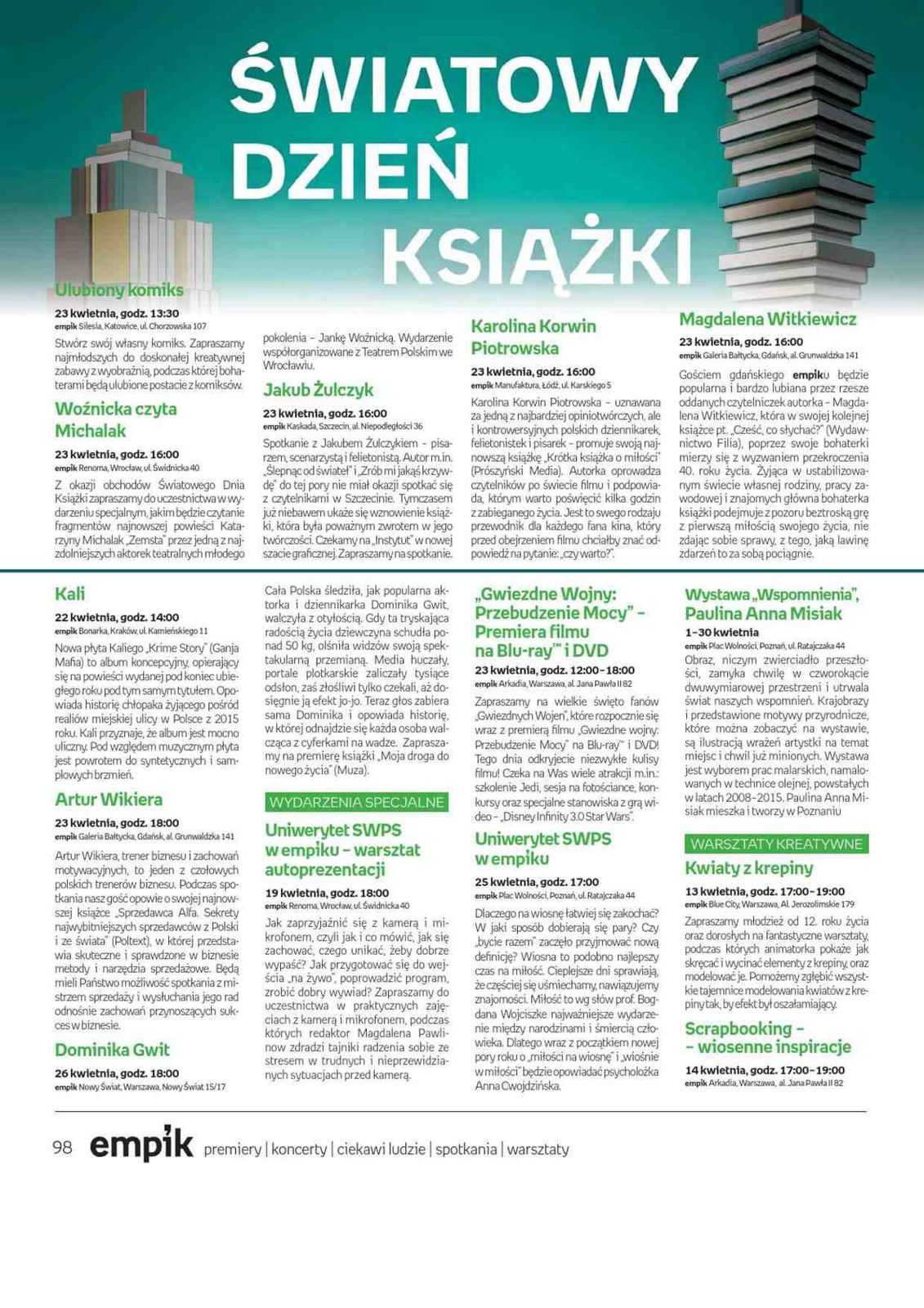 Gazetka promocyjna empik str. 98