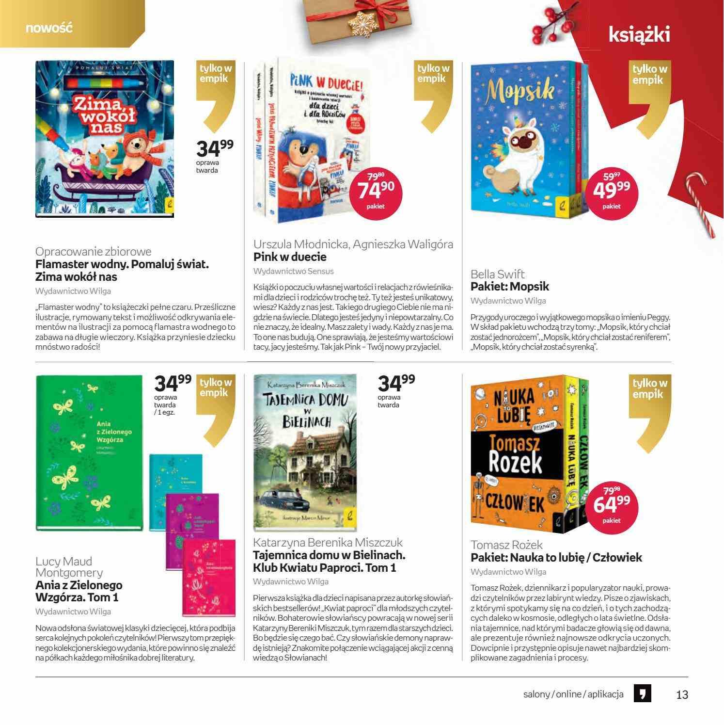 Gazetka promocyjna empik str. 13