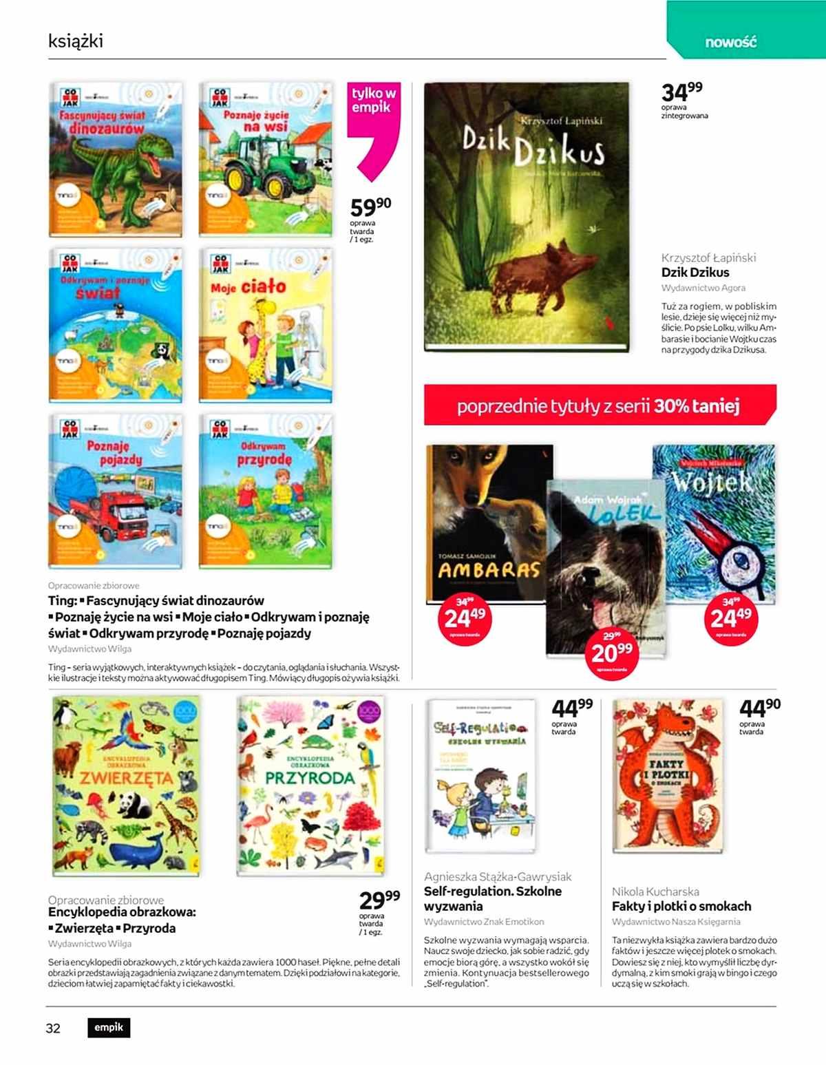 Gazetka promocyjna empik str. 32