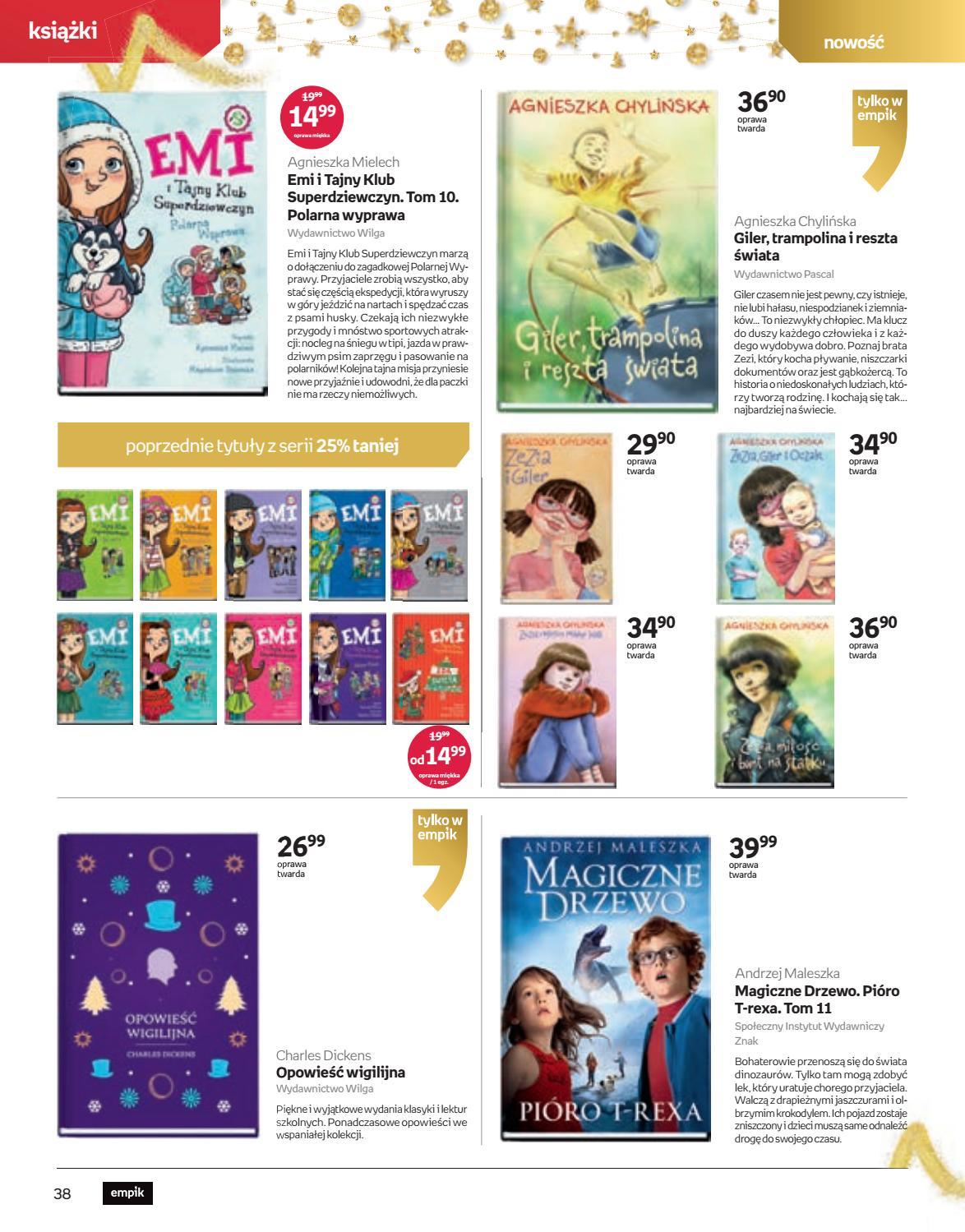 Gazetka promocyjna empik str. 38