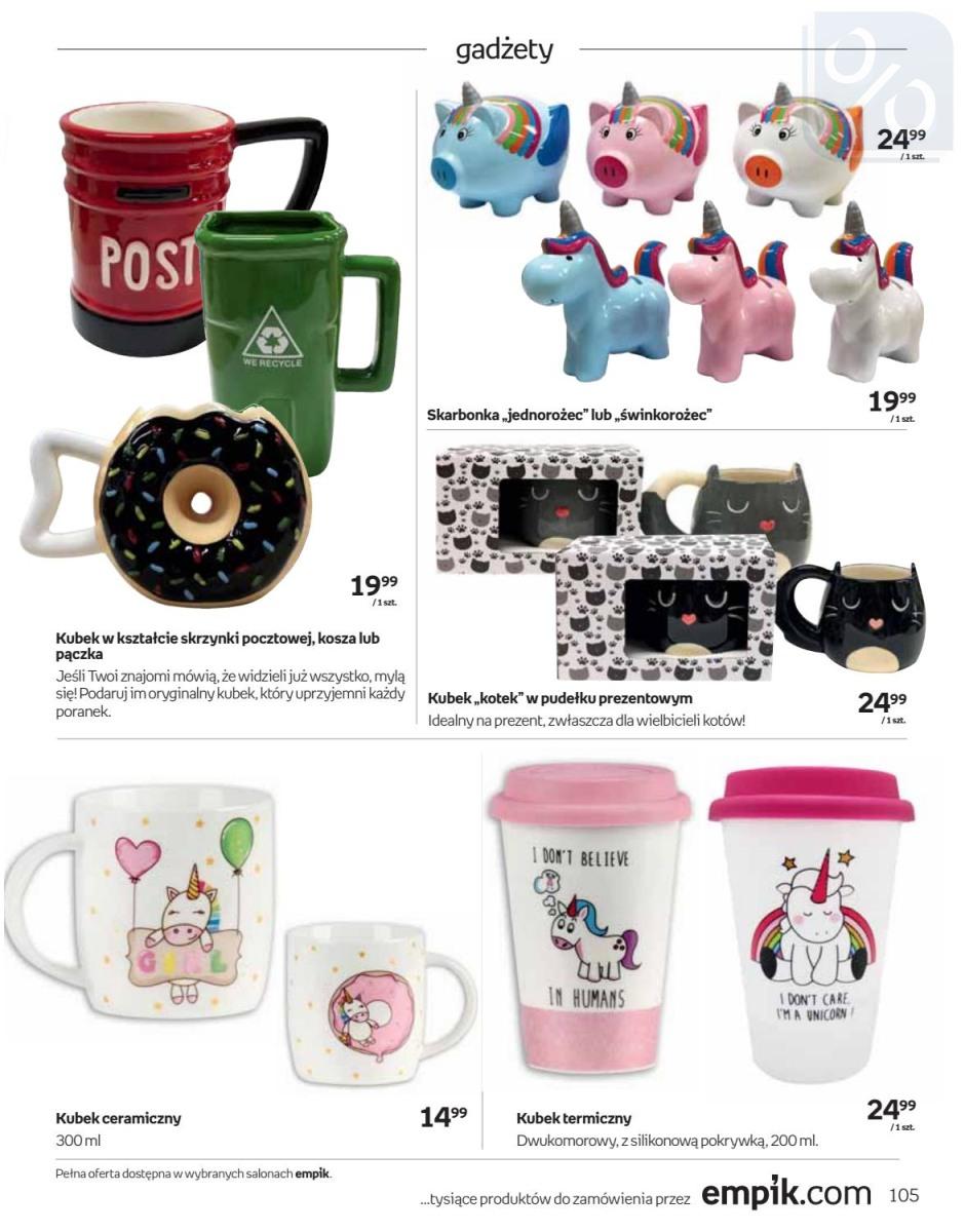 Gazetka promocyjna empik str. 105