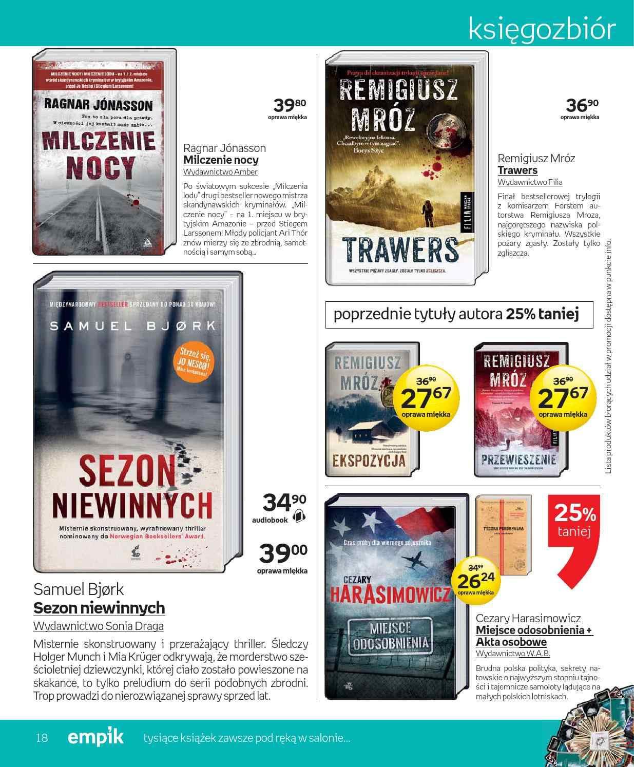 Gazetka promocyjna empik str. 18