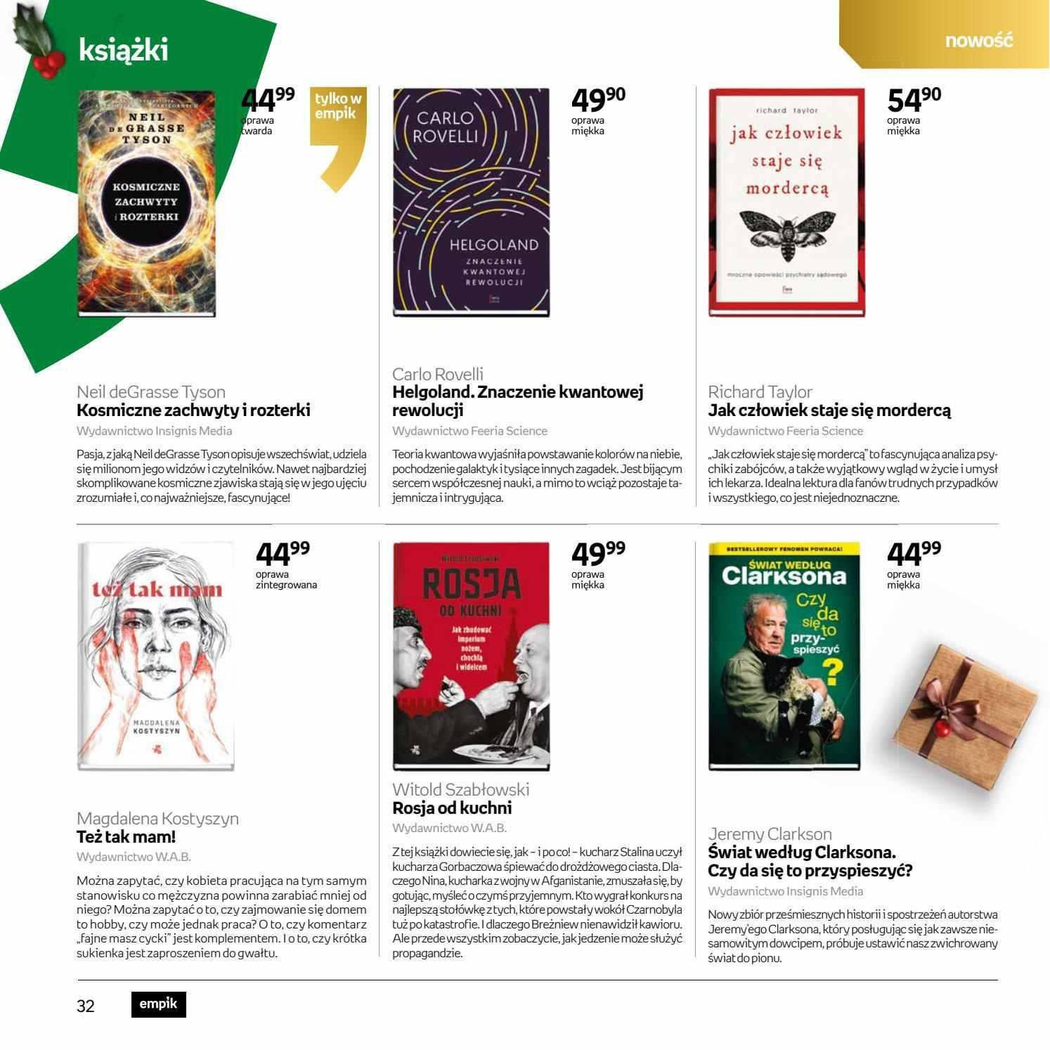 Gazetka promocyjna empik str. 32