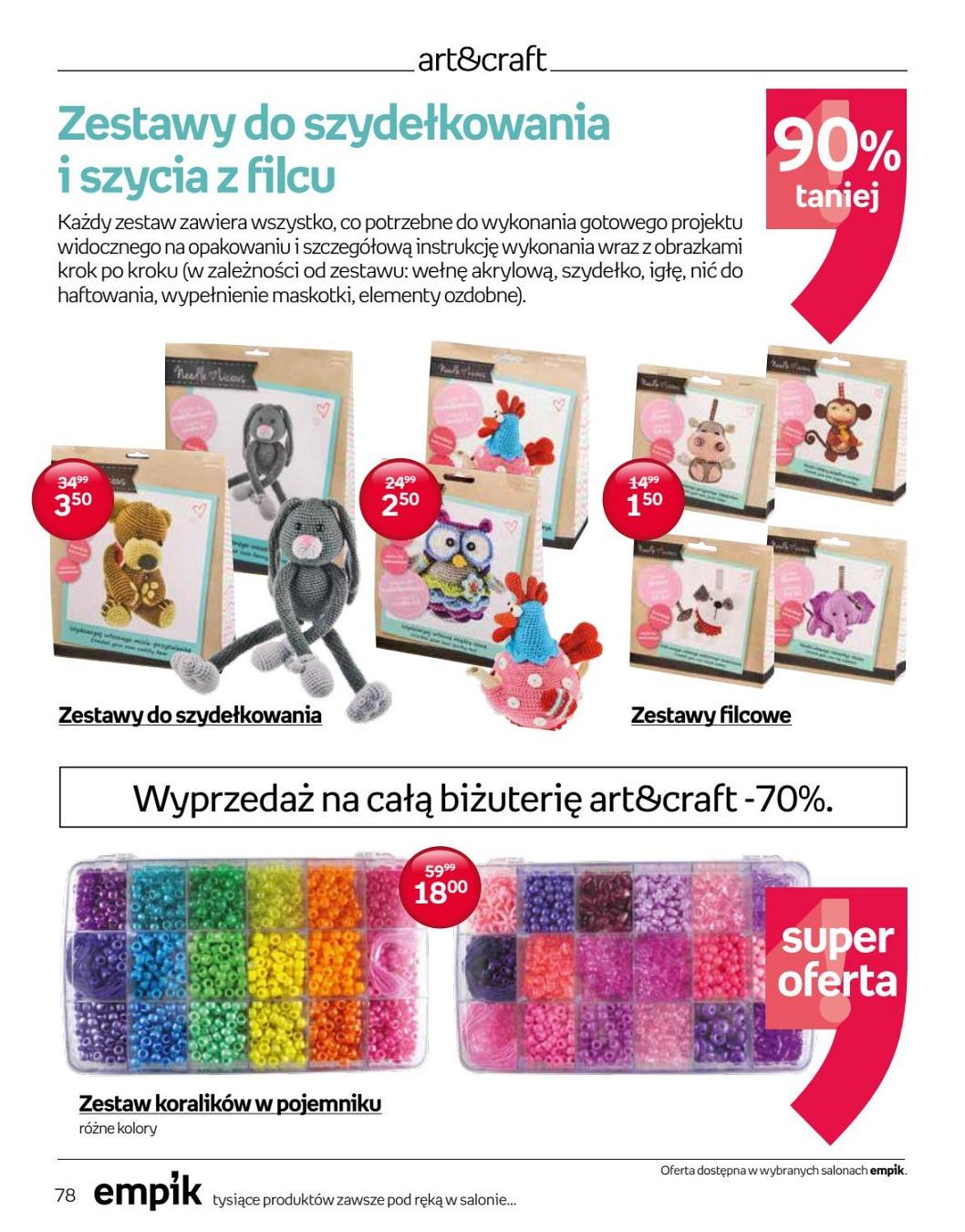 Gazetka promocyjna empik str. 78