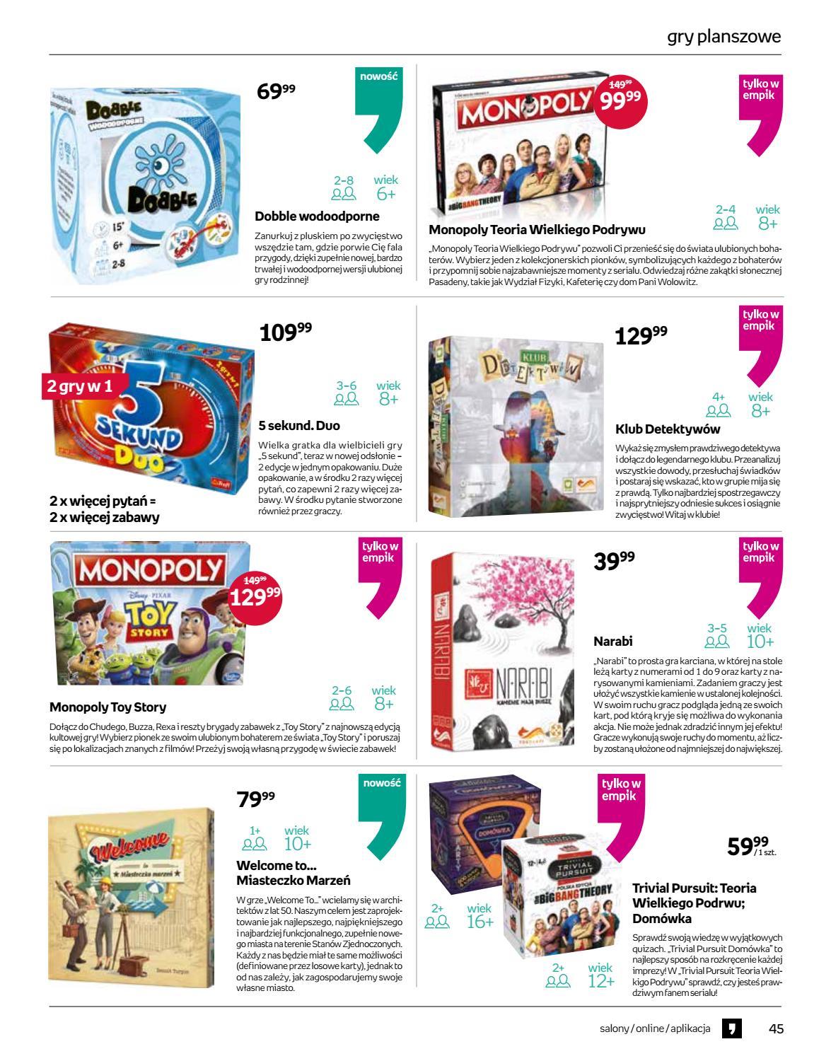 Gazetka promocyjna empik str. 45