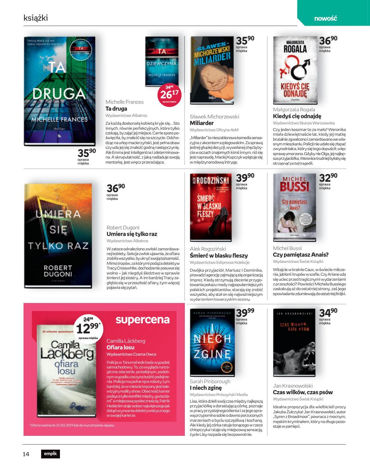 Gazetka promocyjna empik str. 14
